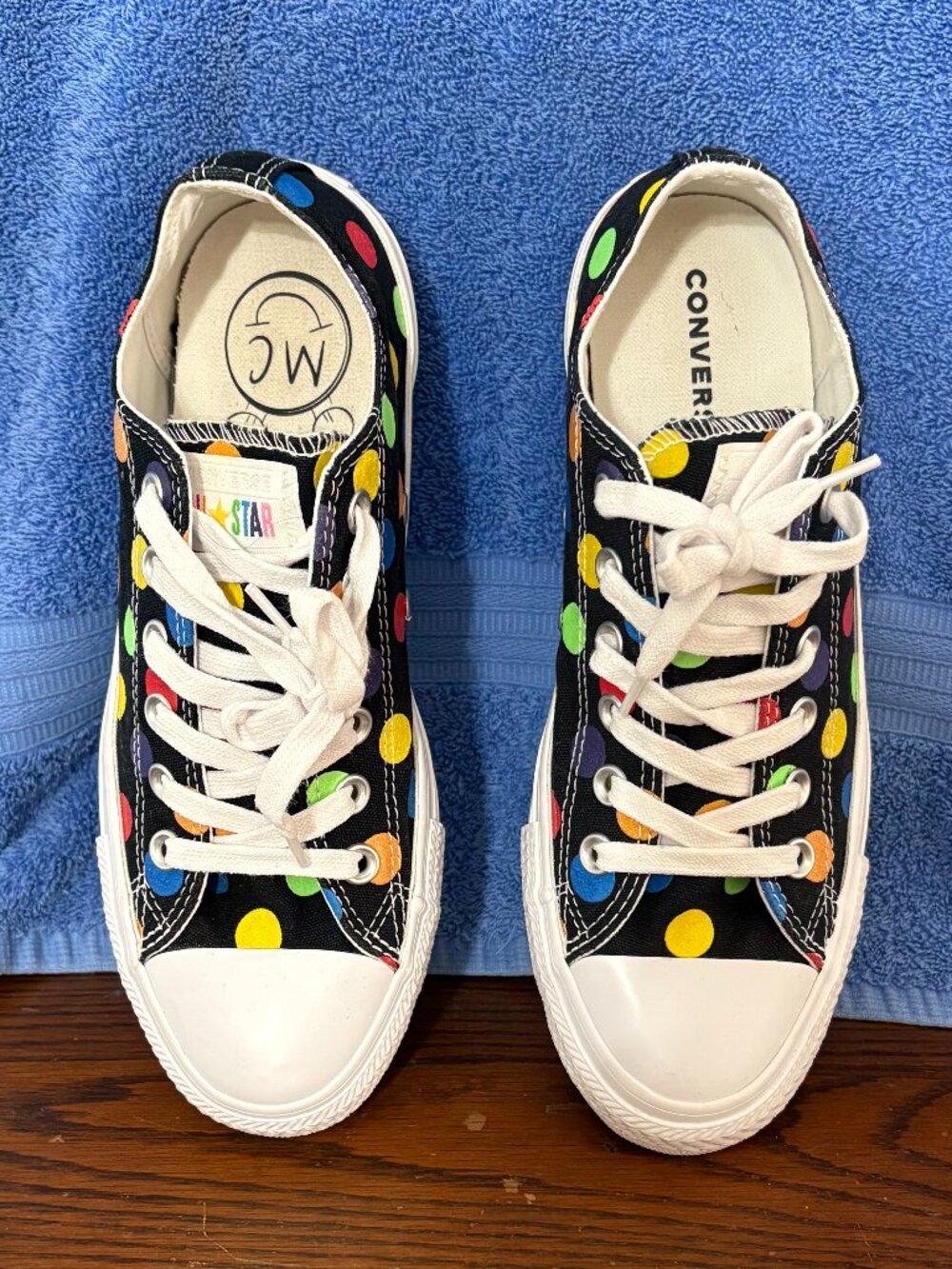 Converse All Star Miley Cryus Pride Low Top Sneakers Women's 8